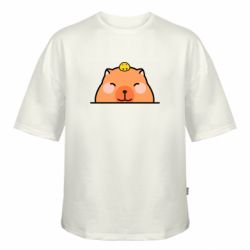 Футболка оверсайз FATLINE Копібара та Курча