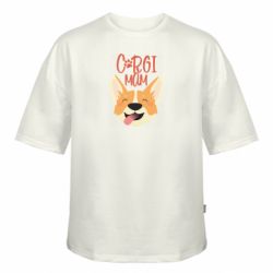 Футболка оверсайз FATLINE Корги мама! - FATLINE Футболка оверсайз FATLINE Корги мама!