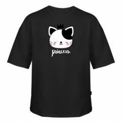 Футболка оверсайз FATLINE Кішечка з короною - FATLINE Футболка оверсайз FATLINE Кішечка з короною