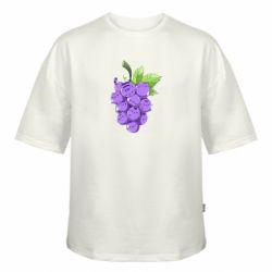 Футболка оверсайз FATLINE Кот-виноград - FATLINE Футболка оверсайз FATLINE Кот-виноград