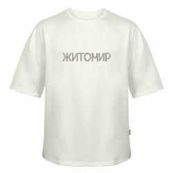 Футболка оверсайз FATLINE Квітучий Житомир