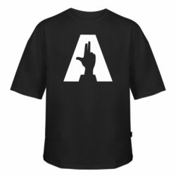 Футболка оверсайз FATLINE Logo Armin - FATLINE Футболка оверсайз FATLINE Logo Armin