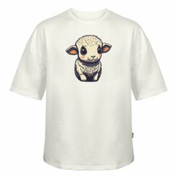Футболка оверсайз FATLINE Маленька вівця - FATLINE Футболка оверсайз FATLINE Маленька вівця