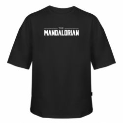 Футболка оверсайз FATLINE Mandalorian logo - FATLINE Футболка оверсайз FATLINE Mandalorian logo
