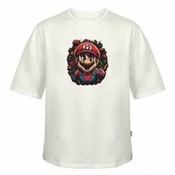 Футболка оверсайз FATLINE Марио и сладости - FATLINE Футболка оверсайз FATLINE Марио и сладости