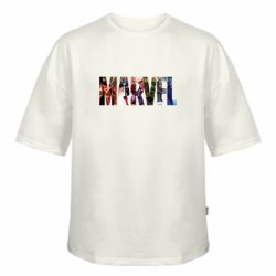 Футболка оверсайз FATLINE Marvel Avengers - FATLINE Футболка оверсайз FATLINE Marvel Avengers