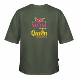 Футболка оверсайз FATLINE Mom you are the queen