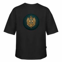 Футболка оверсайз FATLINE Морські піхотинці - FATLINE Футболка оверсайз FATLINE Морські піхотинці