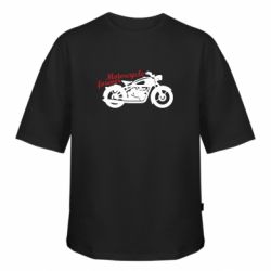 Футболка оверсайз FATLINE Motorcycle forever