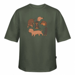 Футболки оверсайз FATLINE - FATLINE