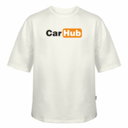 Футболка оверсайз FATLINE CarHub - FATLINE Футболка оверсайз FATLINE CarHub