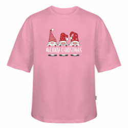Футболка оверсайз FATLINE Christmas gnomes - FATLINE Футболка оверсайз FATLINE Christmas gnomes