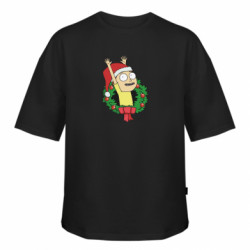 Футболка оверсайз FATLINE Christmas Morty - FATLINE Футболка оверсайз FATLINE Christmas Morty