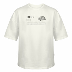 Футболка оверсайз FATLINE Dog Elden Ring - FATLINE Футболка оверсайз FATLINE Dog Elden Ring