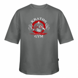 Футболка оверсайз FATLINE Kratos Gym - FATLINE Футболка оверсайз FATLINE Kratos Gym