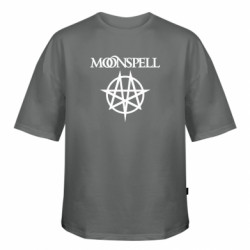 Футболка оверсайз FATLINE Moonspell logo - FATLINE Футболка оверсайз FATLINE Moonspell logo