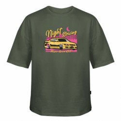 Футболка оверсайз FATLINE Nissan laurel