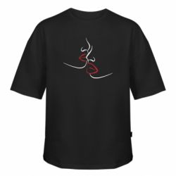 Футболка оверсайз FATLINE Ніжність