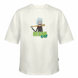 Футболка оверсайз FATLINE Rick Negan - FATLINE Футболка оверсайз FATLINE Rick Negan