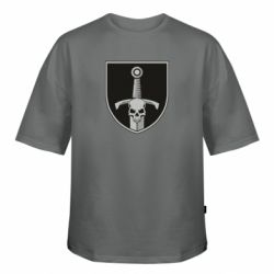 Футболка оверсайз FATLINE Шеврон 33 отдельная механизированная бригада - FATLINE Футболка оверсайз FATLINE Шеврон 33 отдельная механизированная бригада