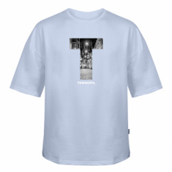 Футболка оверсайз FATLINE Ternopil Black & White