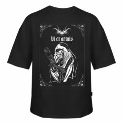 Футболка оверсайз FATLINE Vi et armis - FATLINE Футболка оверсайз FATLINE Vi et armis