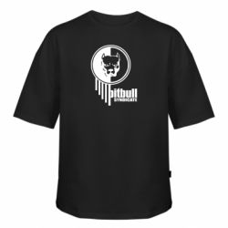 Футболка оверсайз FATLINE Pitbull loco - FATLINE Футболка оверсайз FATLINE Pitbull loco