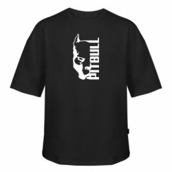 Футболка оверсайз FATLINE Pitbull - FATLINE Футболка оверсайз FATLINE Pitbull