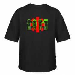 Футболка оверсайз FATLINE Red Hot Chili Peppers Group