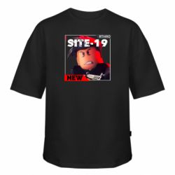 Футболка оверсайз FATLINE Roblax Site-19 - FATLINE Футболка оверсайз FATLINE Roblax Site-19