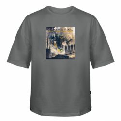 Футболка оверсайз FATLINE Робот АЗОВ