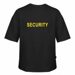 Футболка оверсайз FATLINE Security - FATLINE Футболка оверсайз FATLINE Security