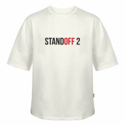 Футболка оверсайз FATLINE Standoff 2 logo - FATLINE Футболка оверсайз FATLINE Standoff 2 logo