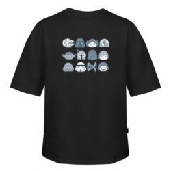 Футболки оверсайз FATLINE - FATLINE