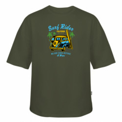 Футболка оверсайз FATLINE Surf Rider - FATLINE Футболка оверсайз FATLINE Surf Rider