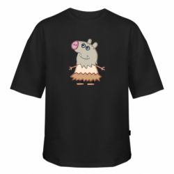 Футболка оверсайз FATLINE Свинка Іноске - FATLINE Футболка оверсайз FATLINE Свинка Іноске