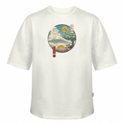 Футболка оверсайз FATLINE Totoro Vintage Art - FATLINE Футболка оверсайз FATLINE Totoro Vintage Art