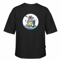 Футболка оверсайз FATLINE Totoro Mononoke - FATLINE Футболка оверсайз FATLINE Totoro Mononoke