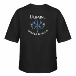 Футболка оверсайз FATLINE Ukraine. Страна свободных