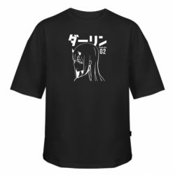 Футболка оверсайз FATLINE Zero Two Girl - FATLINE Футболка оверсайз FATLINE Zero Two Girl