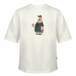 Футболка оверсайз FATLINE Зус - FATLINE Футболка оверсайз FATLINE Зус