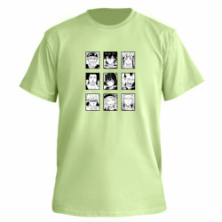 Футболка преміум чоловіча FATLINE Black Clover команда - FATLINE Футболка преміум чоловіча FATLINE Black Clover команда