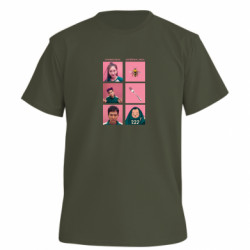 Футболка преміум чоловіча FATLINE Контрпік Гра у кальмара - FATLINE Футболка преміум чоловіча FATLINE Контрпік Гра у кальмара