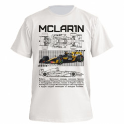 Футболка премиум мужская FATLINE McLaren F1 Team - FATLINE Футболка премиум мужская FATLINE McLaren F1 Team