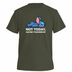 Футболка премиум мужская FATLINE Stitch not today - FATLINE Футболка премиум мужская FATLINE Stitch not today