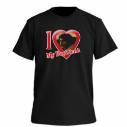 Футболка преміум чоловіча FATLINE Я люблю свого хлопця Майка