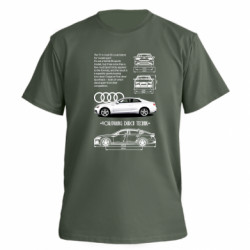 Футболка премиум мужская FATLINE Audi S5 - FATLINE Футболка премиум мужская FATLINE Audi S5