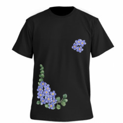 Футболка преміум чоловіча FATLINE Барвінок Freedom