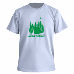 Футболка премиум мужская FATLINE Camping social distance