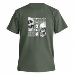 Футболка премиум мужская FATLINE Humanity - FATLINE Футболка премиум мужская FATLINE Humanity